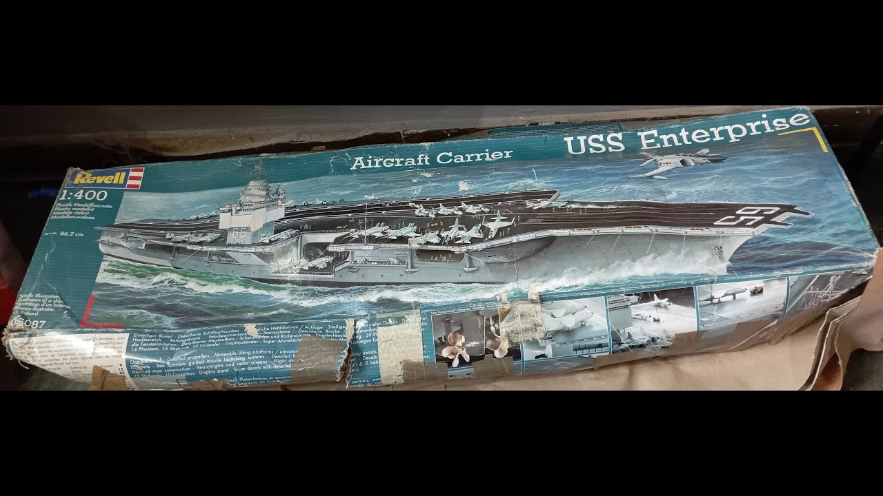 USS Enterprise Aircraft Carrier - 1:400 Revell
