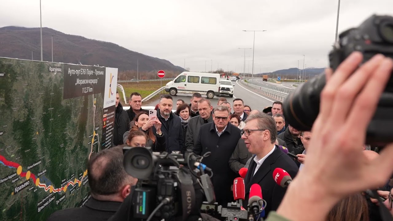 OTVORENA NOVA DEONICA MORAVSKOG KORIDORA