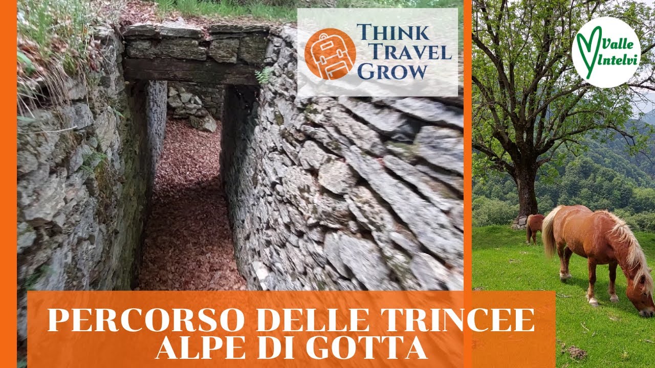 Percorso delle Trincee | Alpe di Gotta | Val d'Intelvi