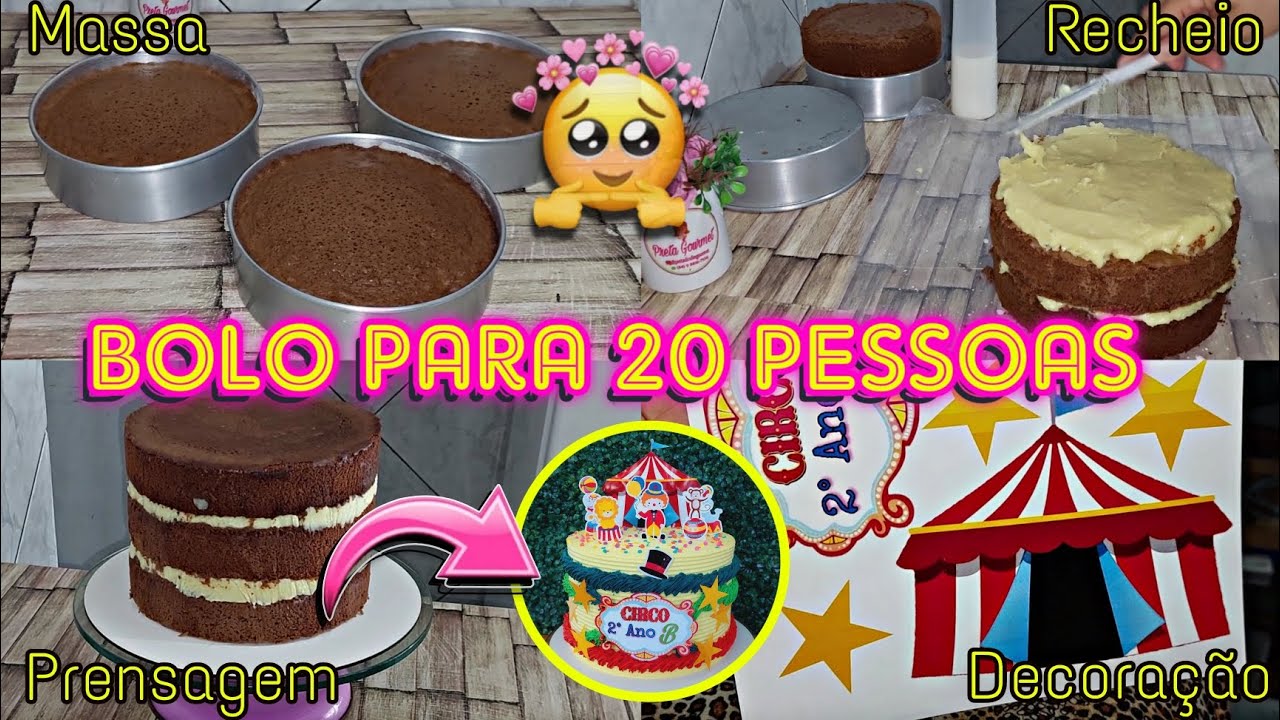 🔥[PASSO A PASSO] BOLO PARA 20 PESSOAS MASSA DE CHOCOLATE RECHEIO DE BEIJINHO/ FIZ O TOPPER DO BOLO