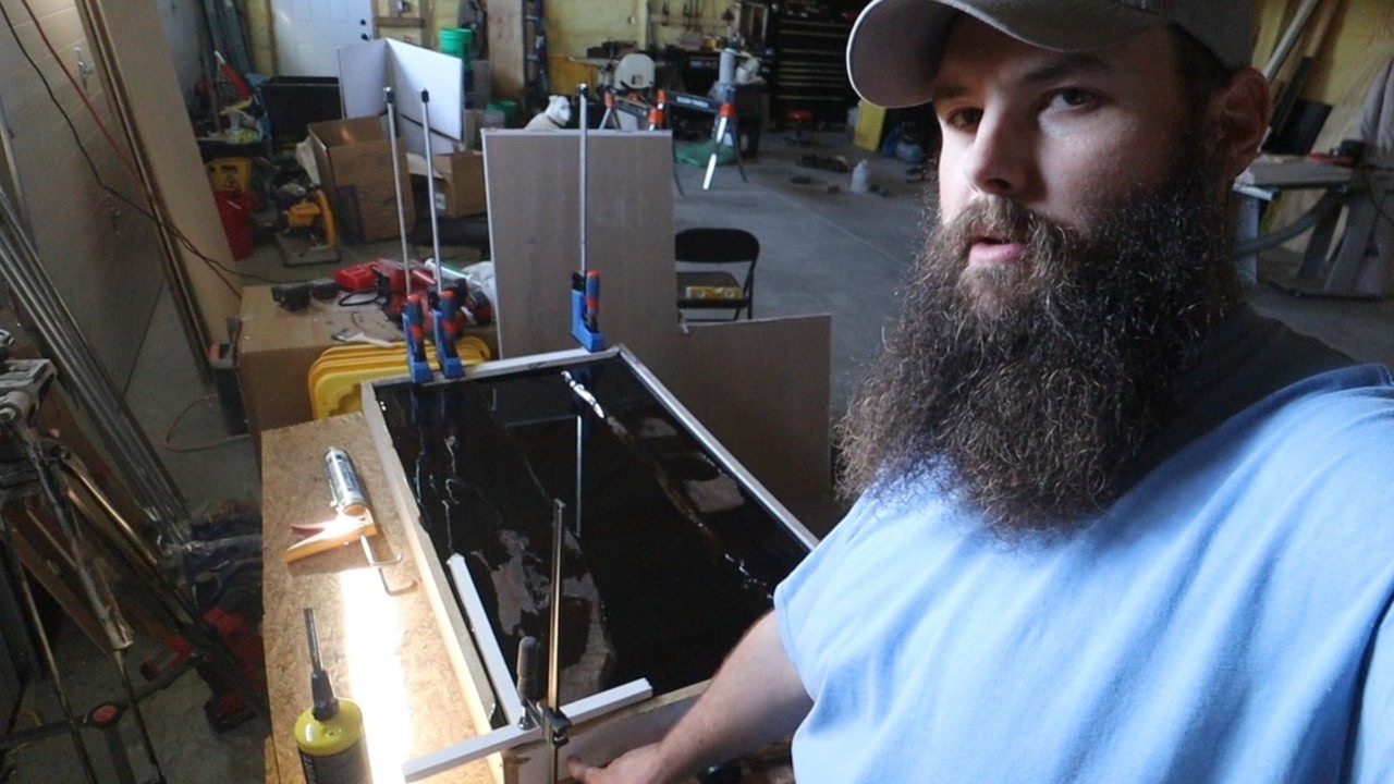 A Wedding Gift We Hope They Will Like - Building an Epoxy Coffee Table