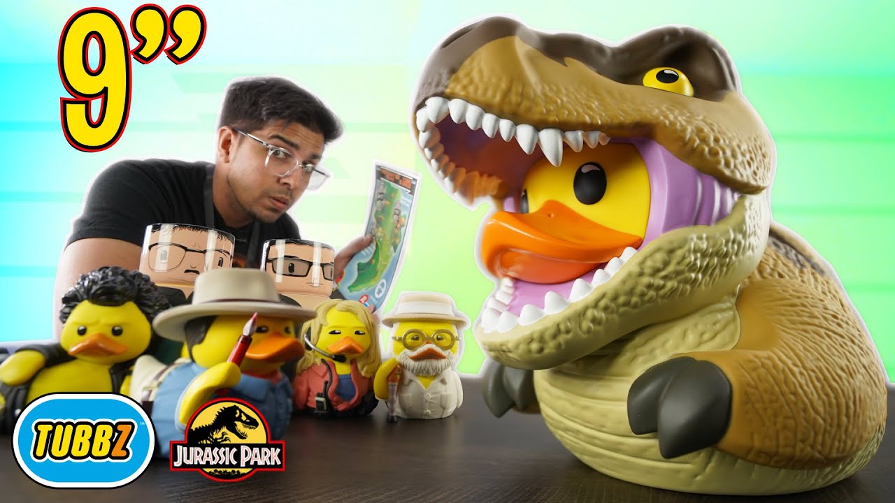GIANT T-Rex Tubbz | Cosplaying Collectable Ducks by @NumskullDesigns
