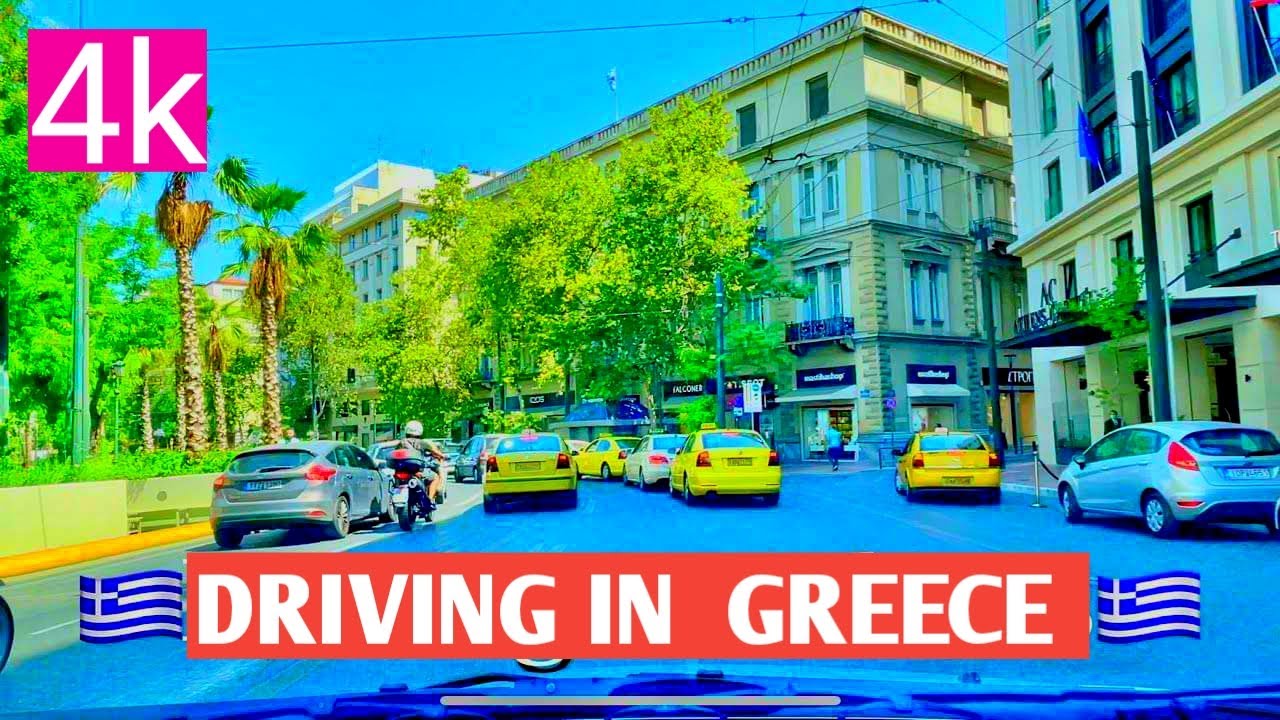 Driving in athens, Athens driving tour, Driving in patseion