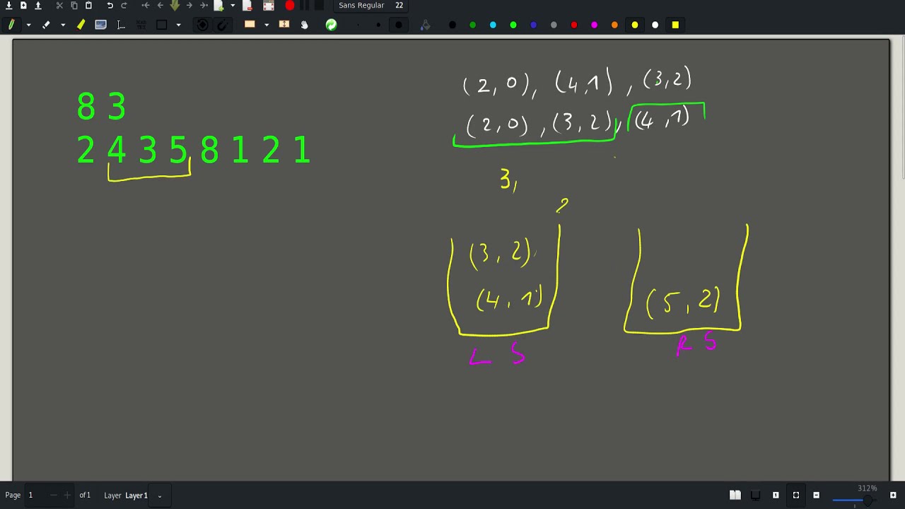 [CSES][Sorting and Searching] Sliding Median
