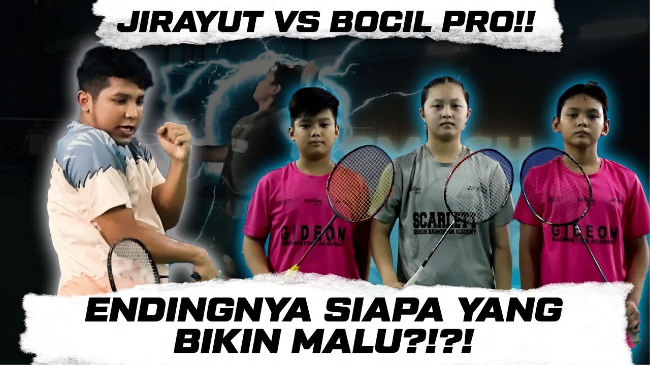 DATANG NIAT MAU NANTANGIN GIDEON, 3 BOCIL INI NANTANGIN BALIK JIRAYUT