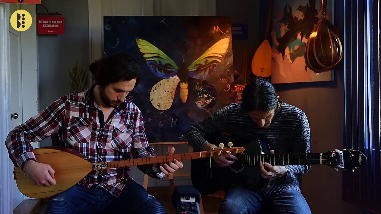 İsmail Dağdelen, Gürkan Yılmaz -  Çeşmi Siyahım Cover | Saz, 3 telli gitar / #b4akustik