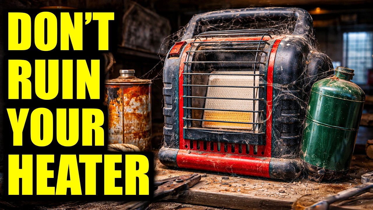 Don’t Store Your Buddy Heater Like This (Next Season You’ll Regret It)