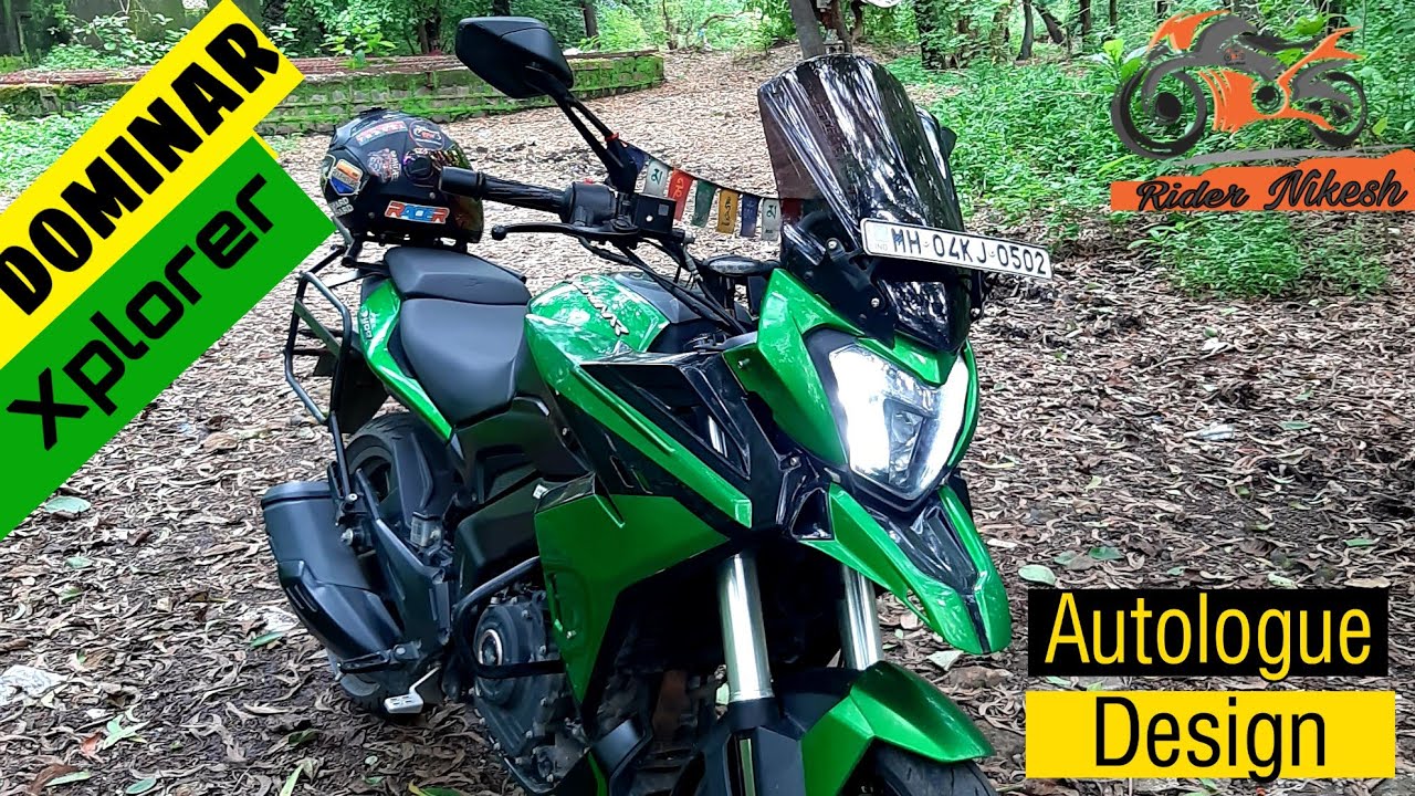 MUMBAI'S FIRST DOMINAR XPLORER | 360 VIEW | RIDER NIKESH | AUTOLOGUE DESIGN | MODIFIED DOMINAR 400