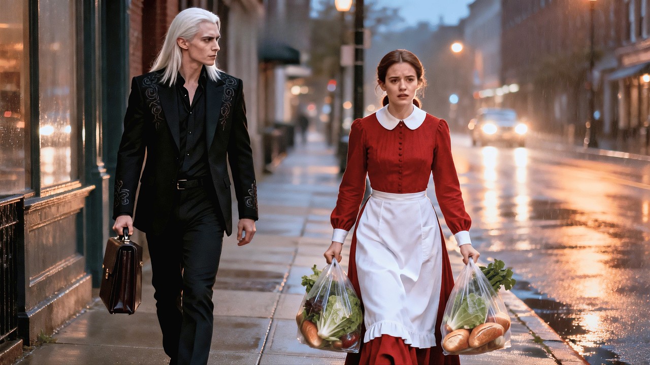He Followed His Single Mom Maid in Secret &mdash; The Vampire King Froze