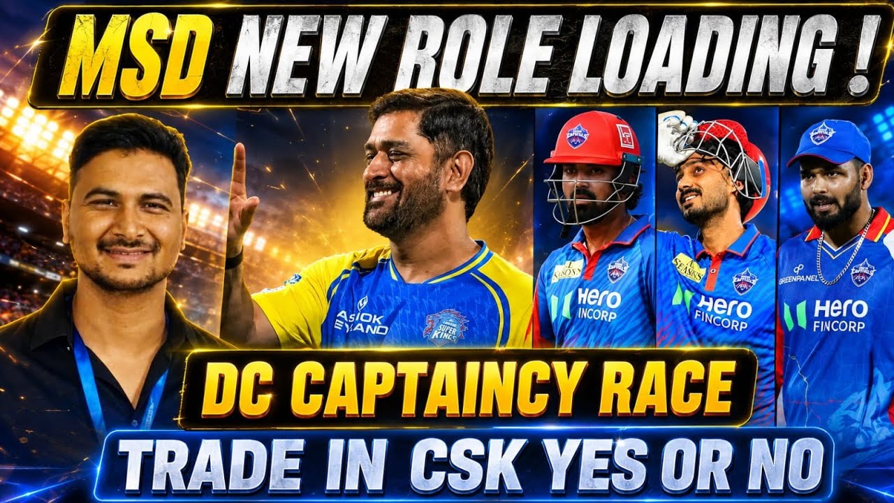 ​MS DHONI&rsquo;S NEW ROLE IN CSK CONFIRMED?! 😱 Major Coaching & Trade Updates Revealed!