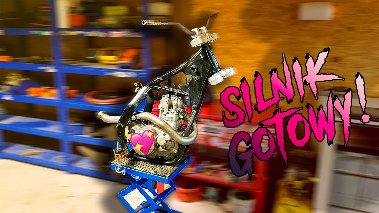 Składamy SILNIK od 530!🙉 Project SUPERMOTO nabiera kształt&oacute;w 🐱&zwj;🏍🤯