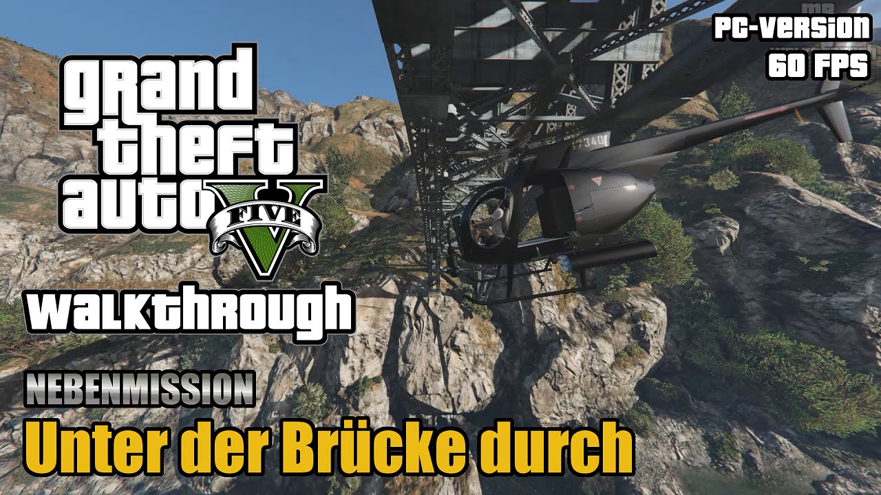 GTA 5 (PC) - Unter der Brücke durch - Nebenmission