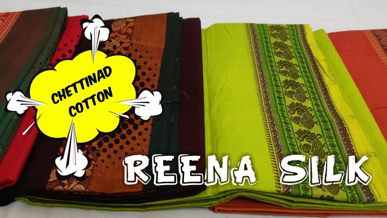 chettinad Cotton Sarees | REENA SILK