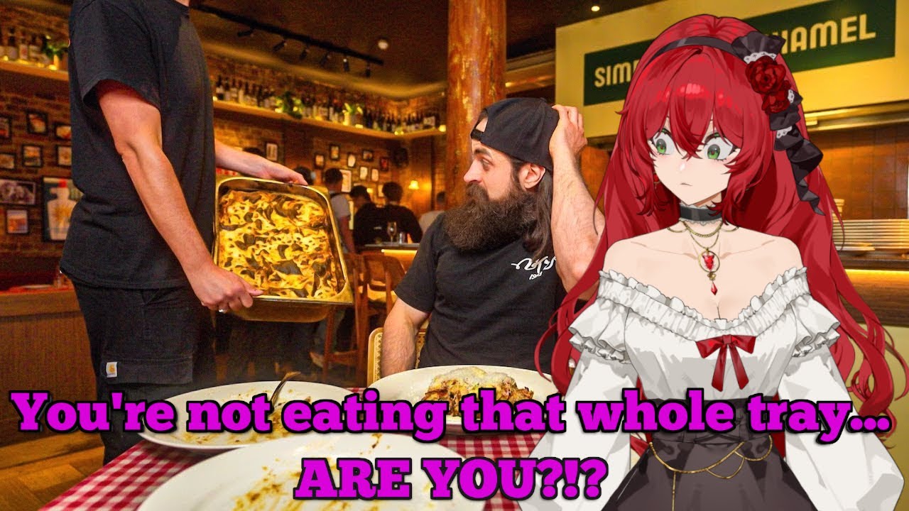 Record attempt for the Endless Lasanga Challenge! || Beardmeatsfood react