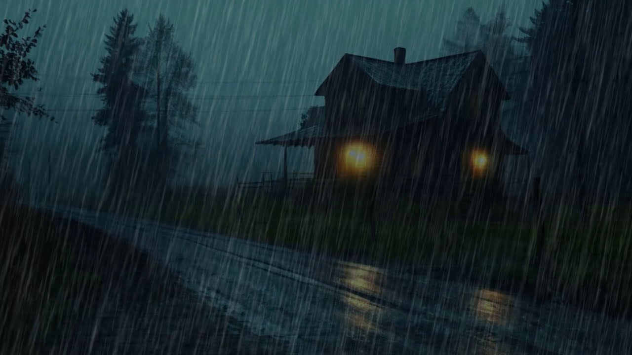 Thunderstorm Sleep Aid: Soothing Rain & Thunder for Quick Stress Relief at Night 😴