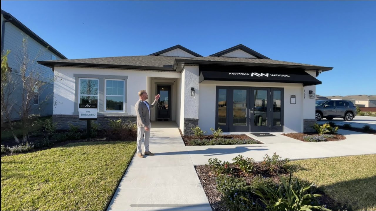 New Home Tour $449,000 FL, Davenport/1,900 Sq Ft 4 BDRM 2 BATH 2 Car garage