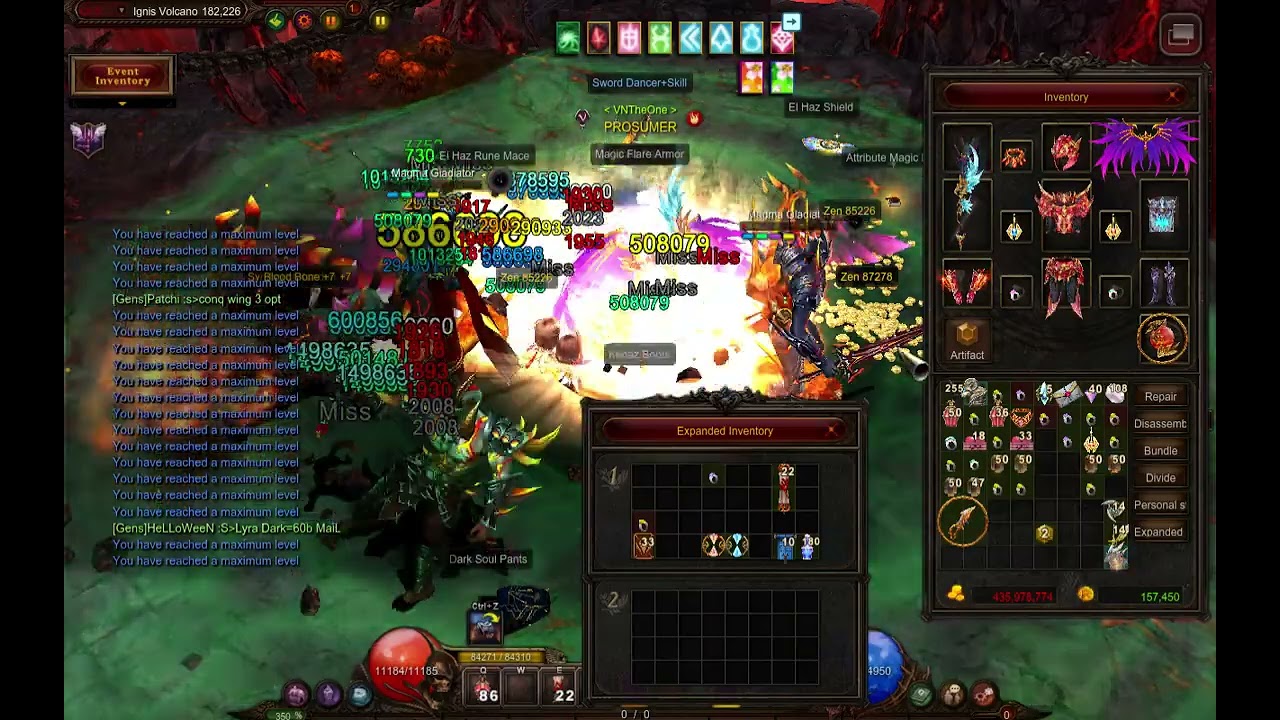 New Map Ignis Volcado 1220 MuOnline Webzen
