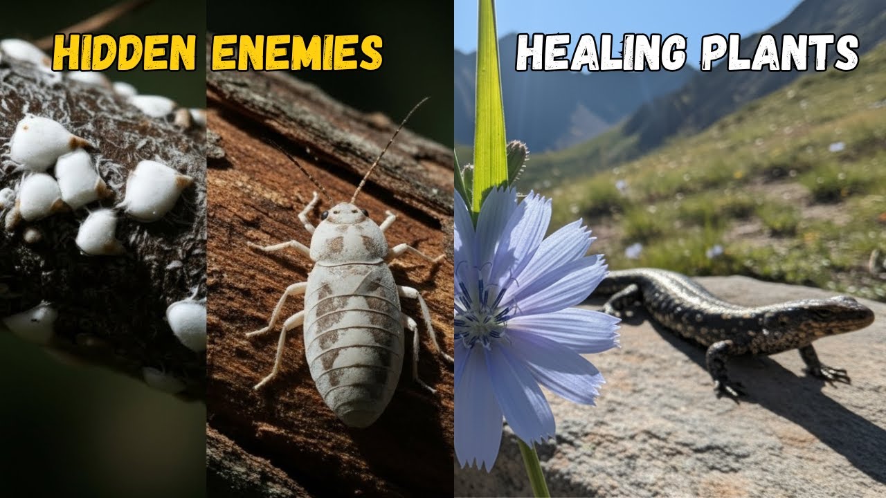 Medicinal Plants & Hidden Pests | Burdock, Chicory, and Scale Insects