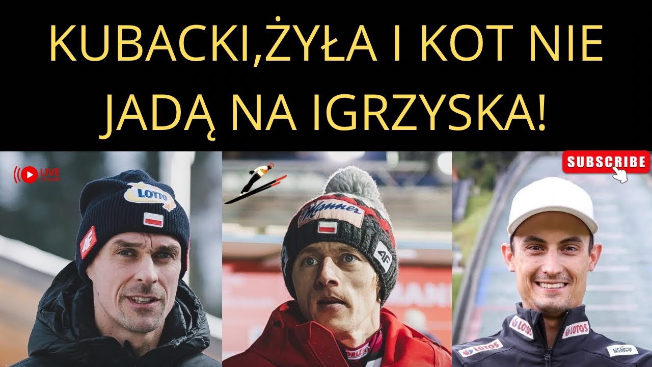 ZNAMY SKŁAD POLSKI NA ZIMOWE IGRZYSKA OLIMPIJSKIE.|KUBACKI,ŻYŁA I KOT ZOSTAJĄ W DOMU! WĄSEK IN