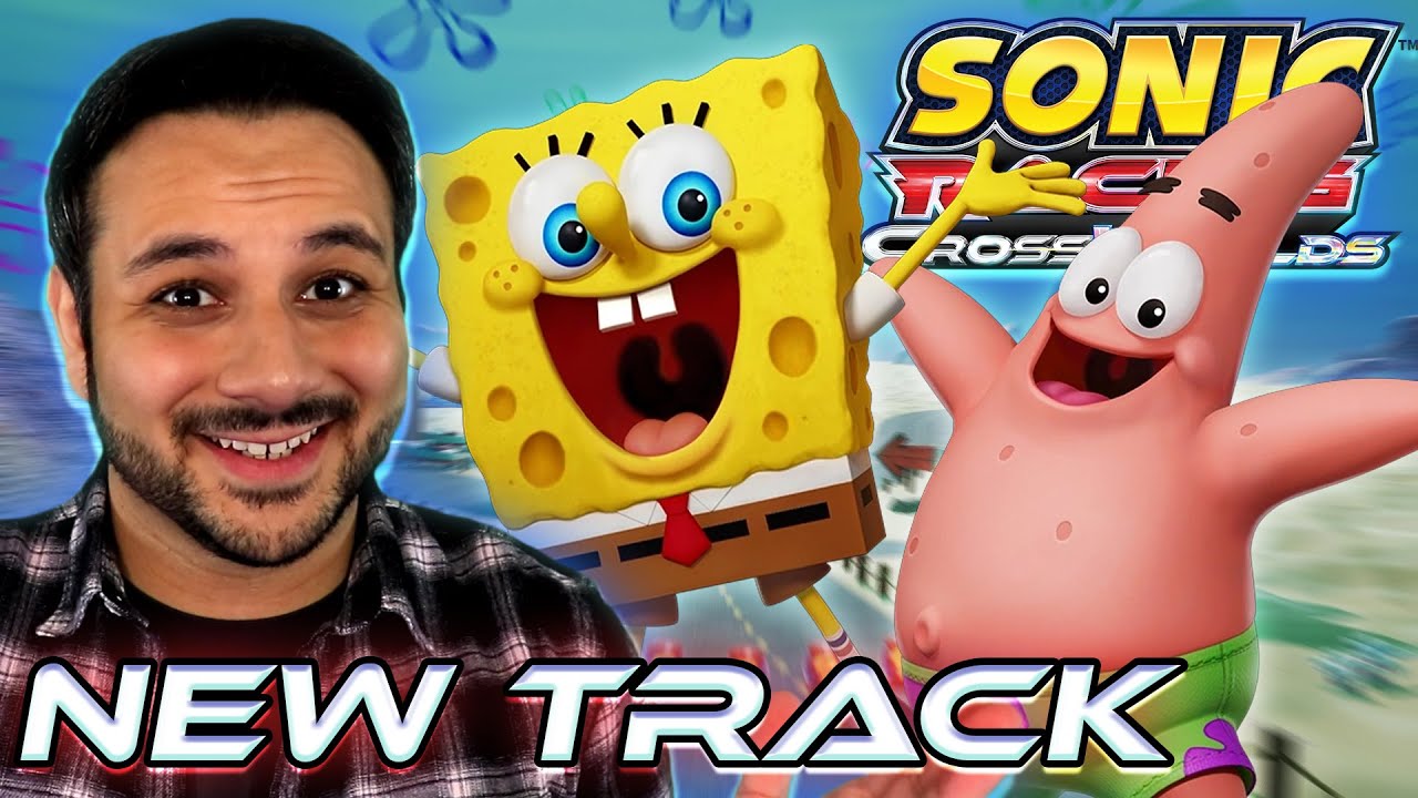SPONGEBOB IN SONIC RACING CROSSWORLDS!