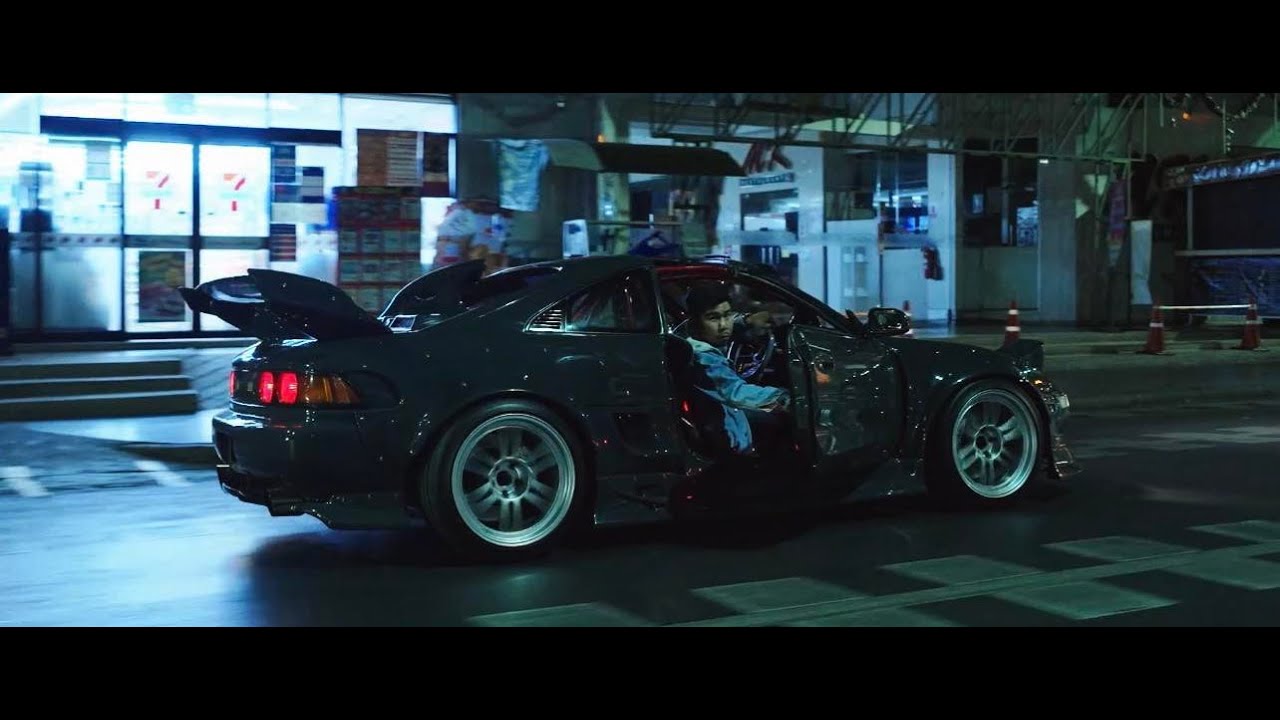 Toyota MR2 Night Bangkok Thailand
