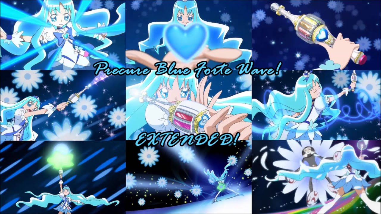 HeartCatch Precure - Precure Blue Forte Wave! [EXTENDED]