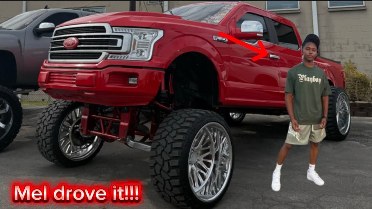 Я позволил Крузину и Мелу сесть за руль моего приземистого F150!!!