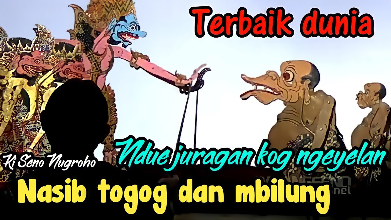 Togog dan mbilung setelah perang baratayuda, lucu gawe weteng kaku | Ki Seno Nugroho