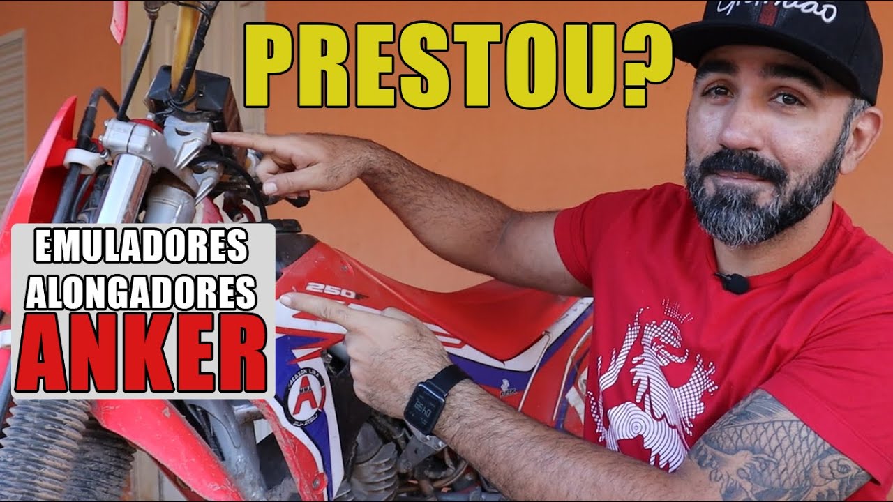 TESTE EMULADORES ANKER - CRF 250F