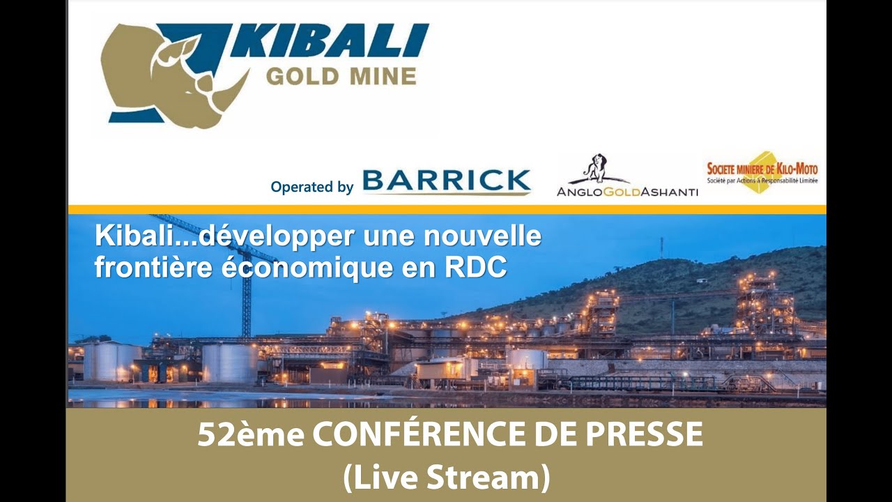 LIVE STREAM : 52ème CONFÉRENCE DE PRESSE - KIBALI GOLD MINE - 20 Mars 2024 / Press Conference