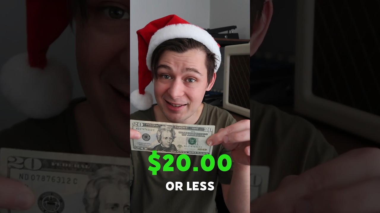 Great Guitar gifts for $20 or less! #guitar #guitargifts #guitargear