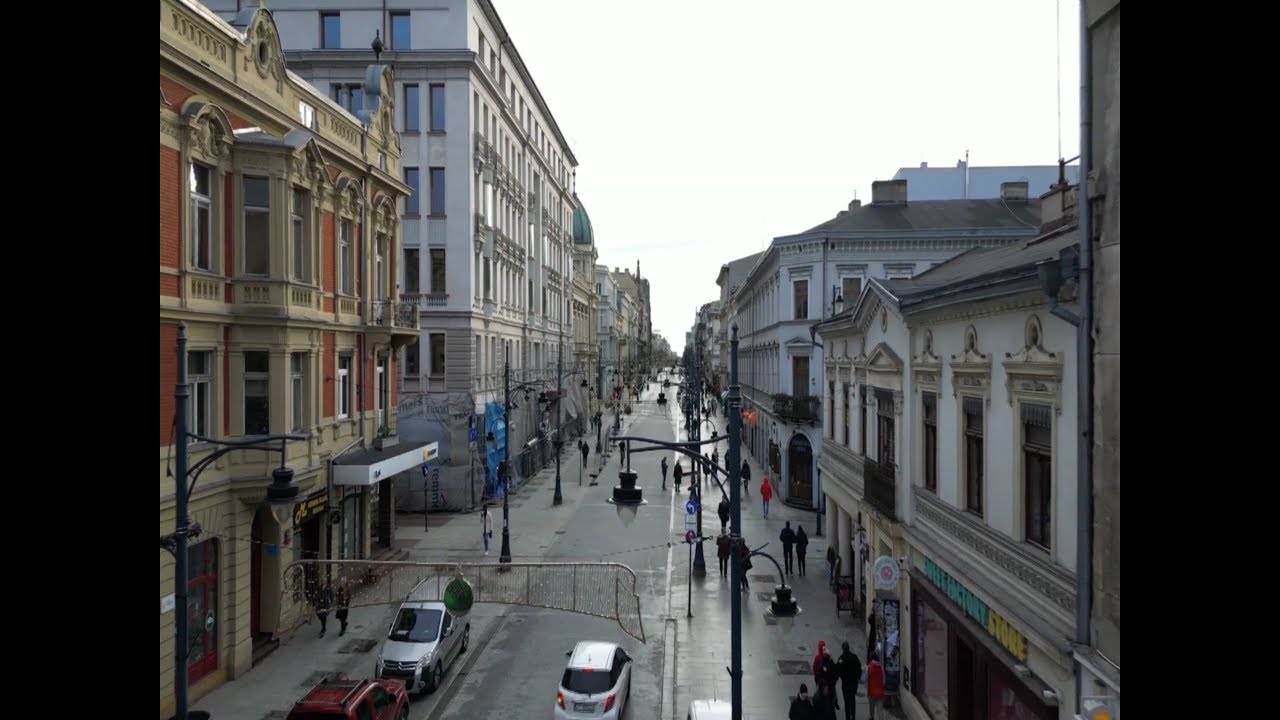 ŁÓDŹ Z LOTU PTAKA - Grand Hotel