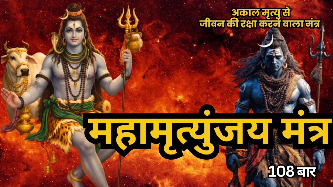 महामृत्युंजय मंत्र - ईसे दररोज 108 बार सुनने से जीवन मे हर एक रुके हुए काम बन जाते है