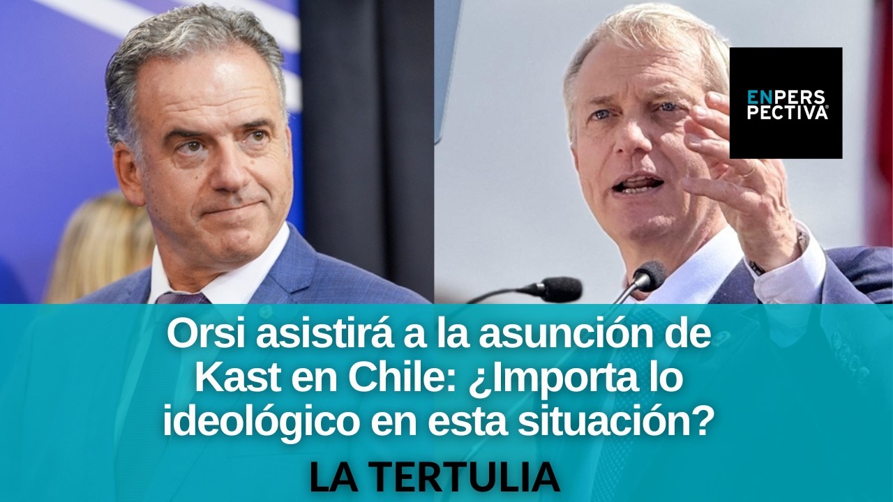 Yamandú Orsi viajó a Chile para la asunción del presidente José Antonio Kast