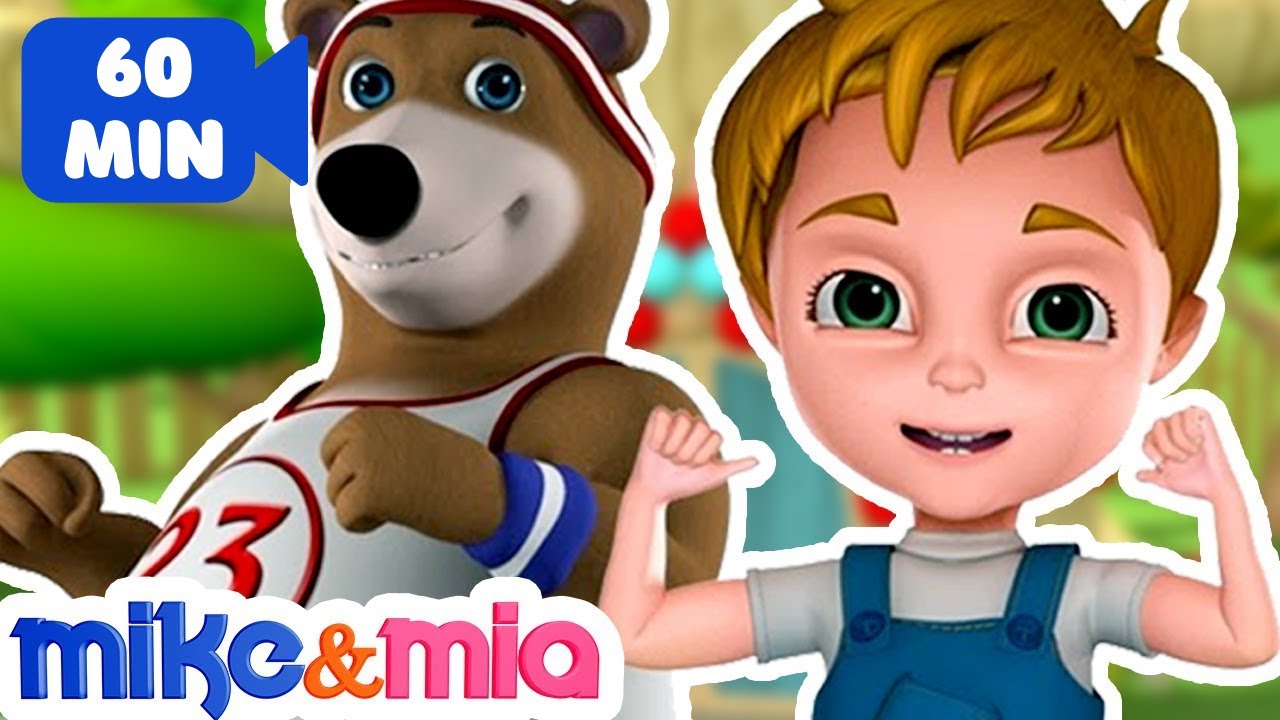 Head shoulders Knees and Toes | Kids Songs and Nursery Rhymes | Songs for Children by Mike and Mia