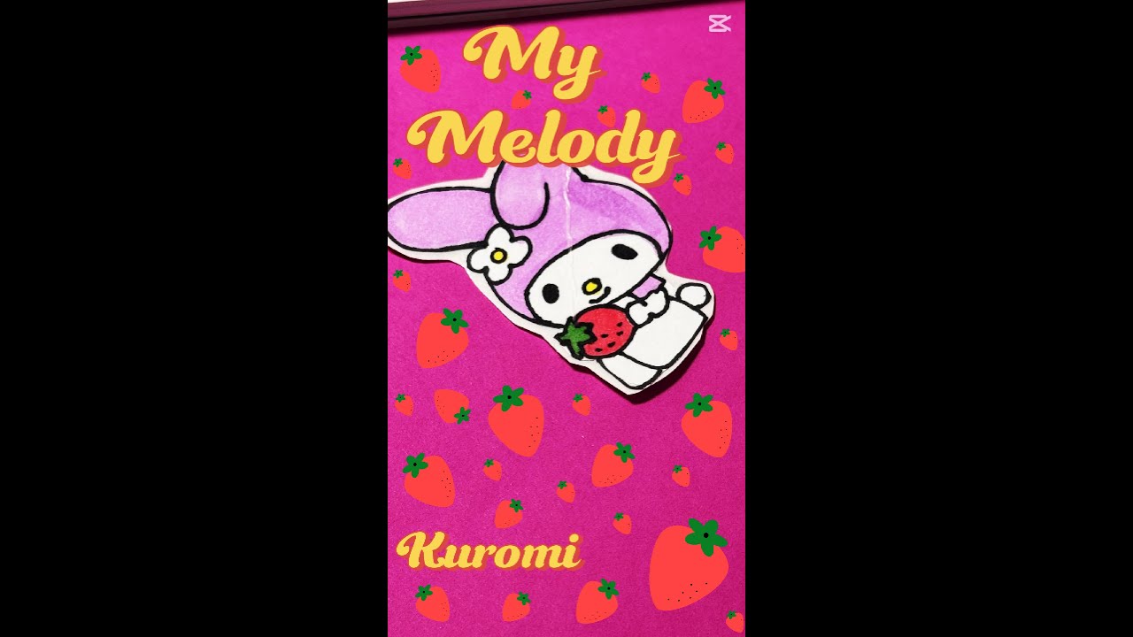 MY MELODY. KUROMI  STIKER #shorts