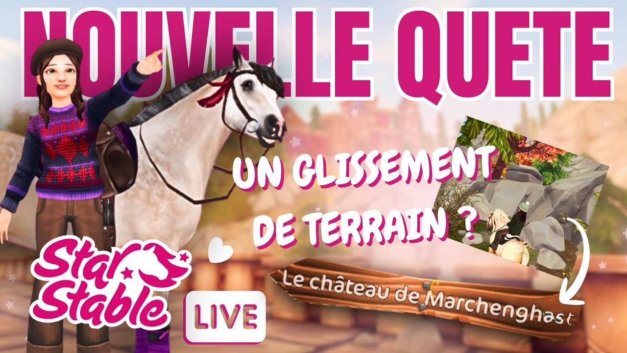 QUÊTE A GOLDEN !!! (Marchenghast?) 24K ?😍 Live Star Stable Online (18h-20h)