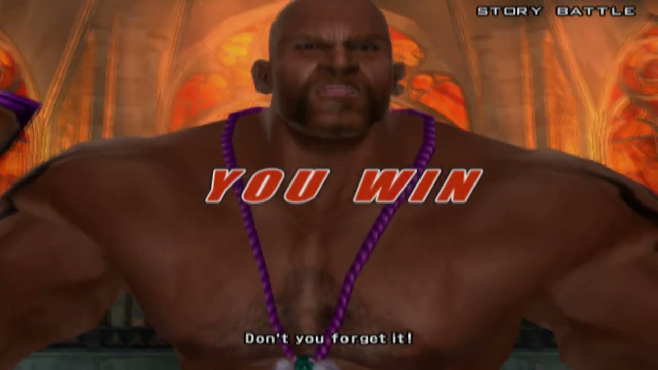 Tekken 5 Story Battle - Marduk (PCSX2)