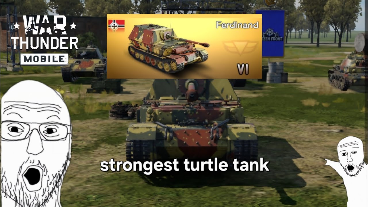 Ferdinand ASMR - War Thunder Mobile