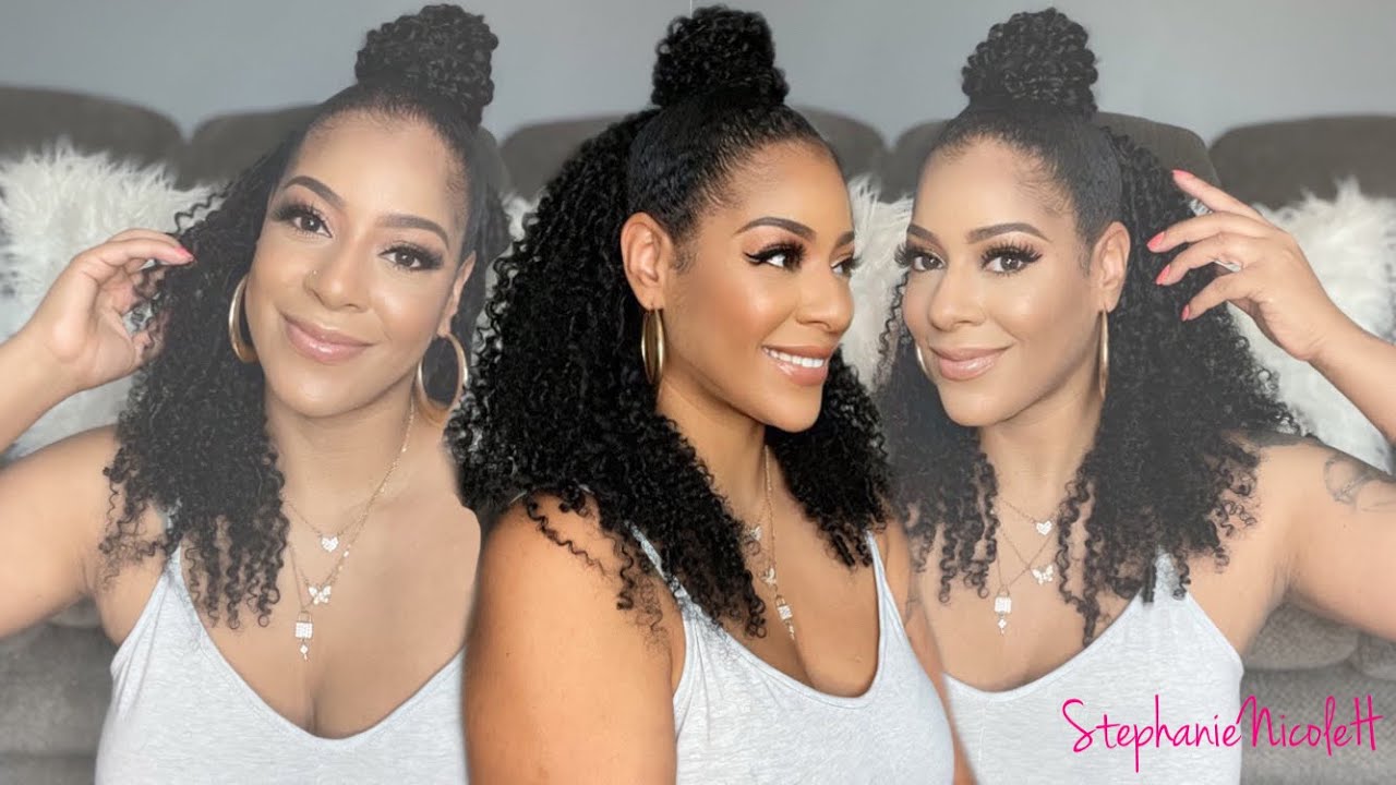 Half Up Half Down With Clip Ins featuring Amazing Beauty Hair | No Leave Out