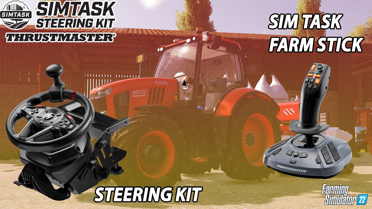 NUOVO FARM STICK E STEERING KIT THRUSTMASTER PER FARMING SIMULATOR
