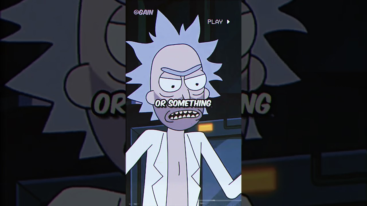 DEEPEST Rick and Morty QUOTE