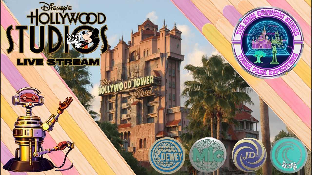 Live at Disney’s Hollywood Studios with the Grim Grinning Guides!  Ambiance, Treats, & Merch!