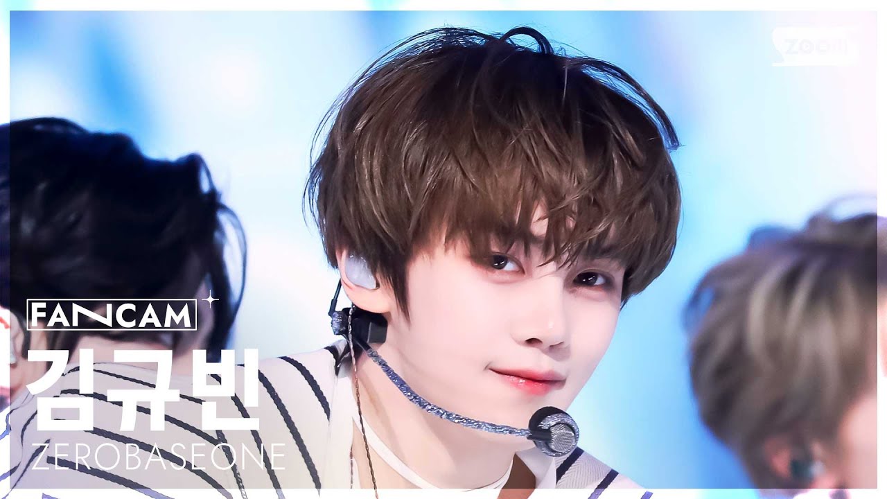 [안방1열 직캠4K] 제로베이스원 김규빈 'BLUE' (ZEROBASEONE KIM GYUVIN FanCam) @SBS Inkigayo 250309