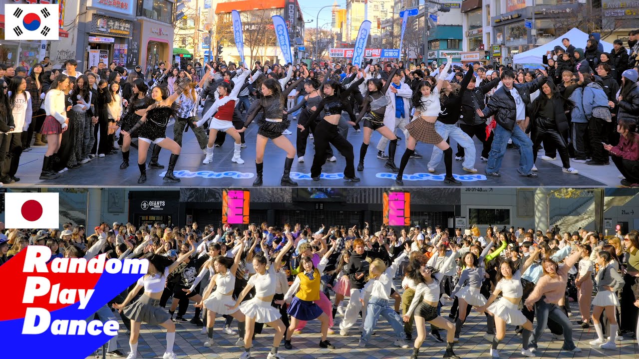 한국 X 일본 랜덤플레이댄스 KPOP RANDOM PLAY DANCE in KOREA & JAPAN 2024