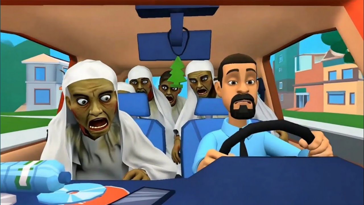 Funny School - Epizòd 25 (Sezon2)Taximan lan vin renmen travay la, Lawoulèt mnke met men su Mawozlen