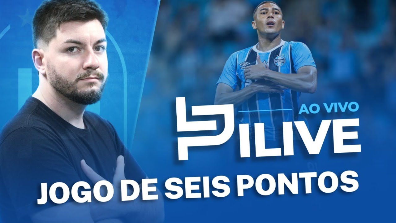 (PILIVE) AO VIVO FALANDO DE GRÊMIO | JOGO PARA GANHAR CONFIANÇA E QUEBRAR TABU | LIVE DO PILAR