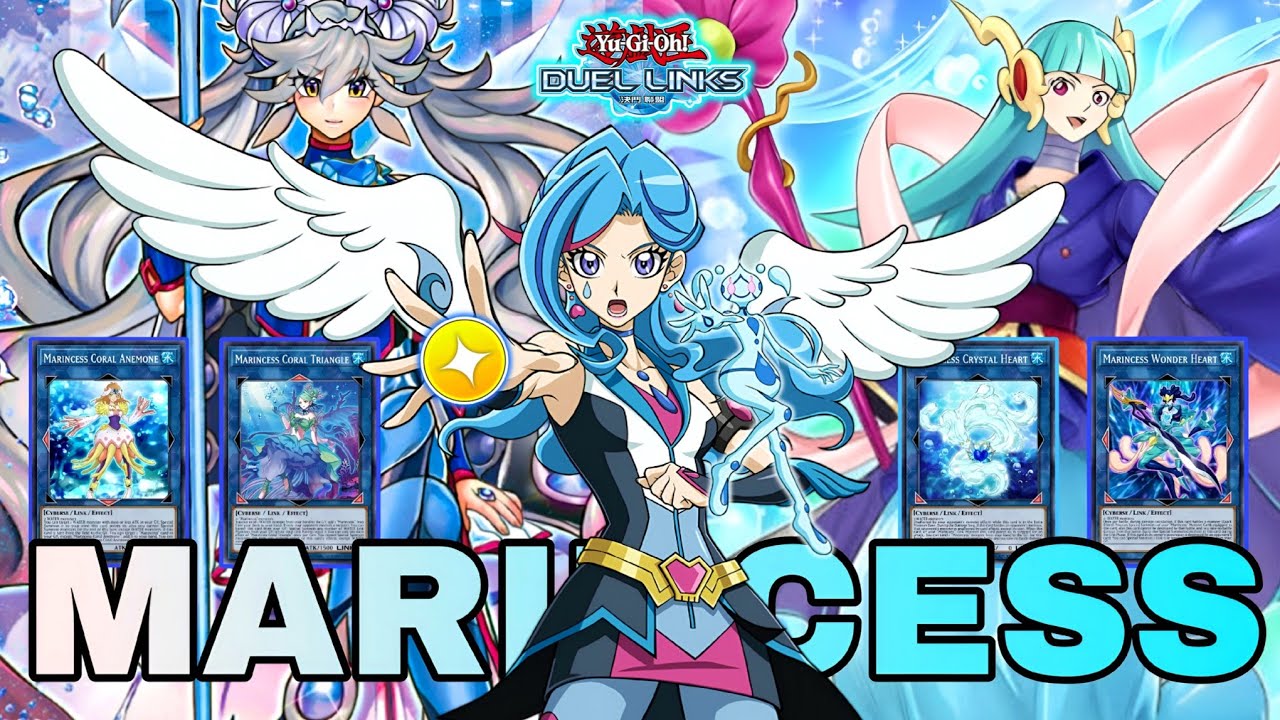 NEW (and CHEAP) MARINCESS Deck! NEW Blue Maiden Alt. Style! UNAFFECTED and +4000ATK! [Duel Links]