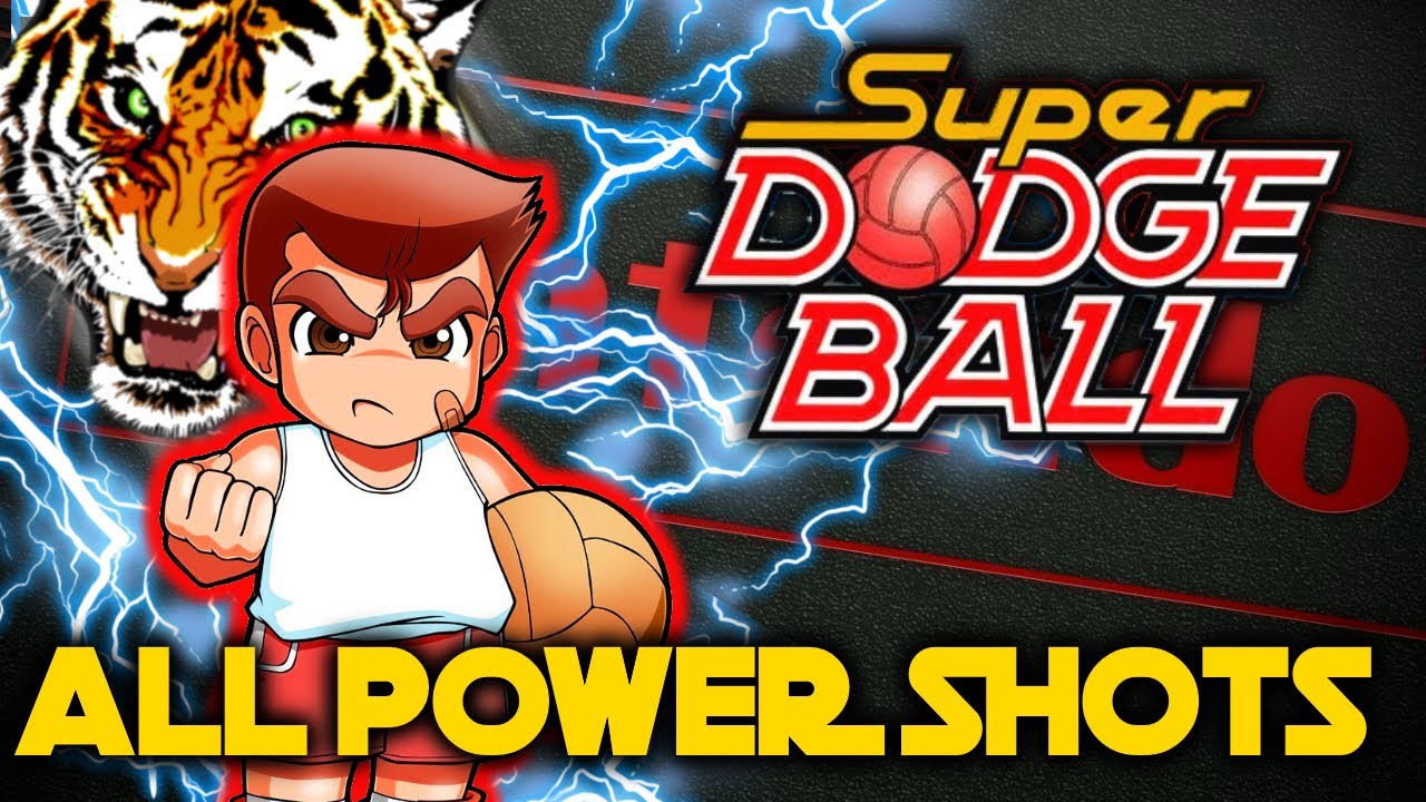 Super Dodgeball (NES) ALL POWER SHOTS