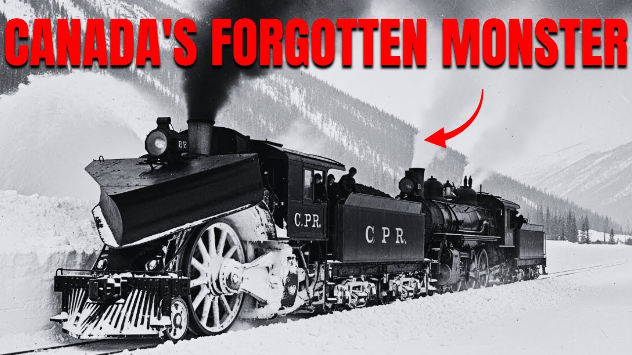 The Iron Giants That Ruled Rogers Pass for 100 Years - CPR's Rotary Plow Legacy